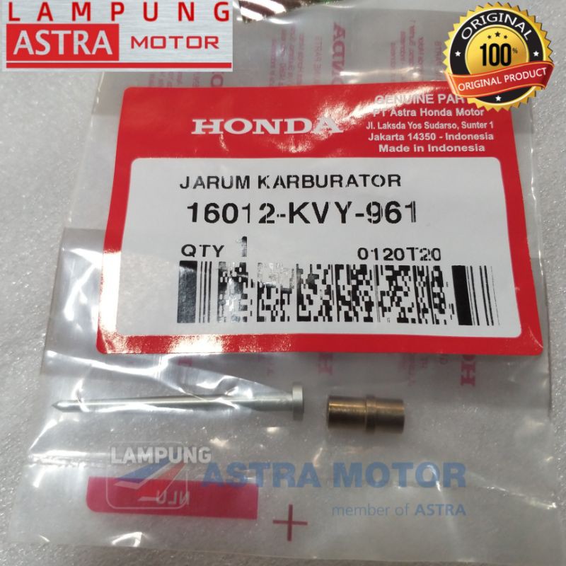JARUM SEKEP KARBURATOR BEAT ORIGINAL AHM 16012-KVY-961