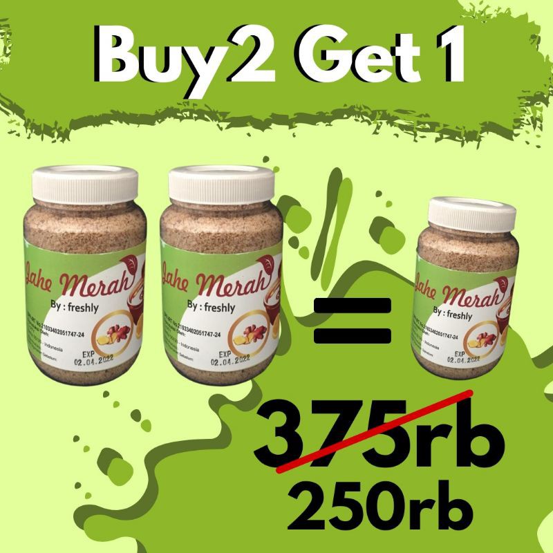 Promo Buy 2 get 1 (3JM)