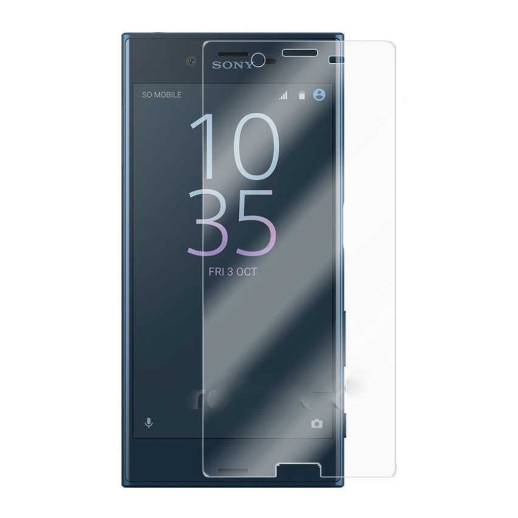 Sony Xperia XZ1/XZ2/XZ Premium - Flat Temperred Glass / Anti Gores Kaca / Pelindung Layar Handphone