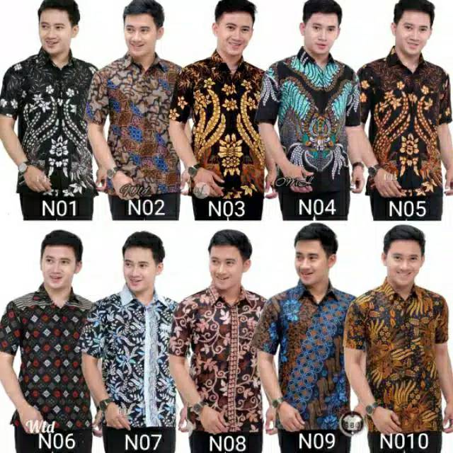 12 12 PROMO BIG SALE KEMEJA BATIK  PRIA MURAH BEST SELER M 