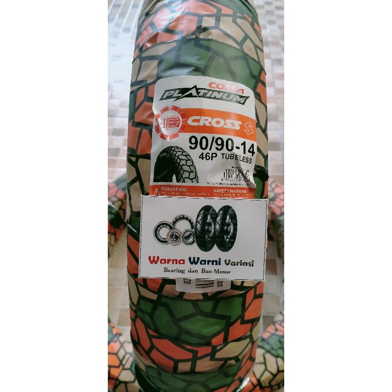 Ban Motor CORSA Platinum CROSS S 90 / 90 ring 14 TUBELESS