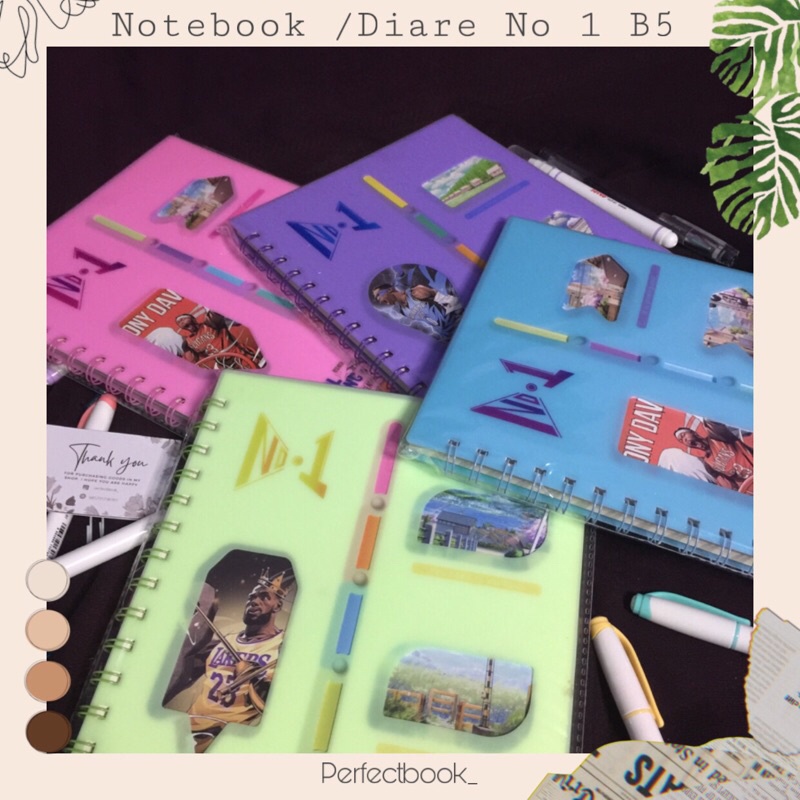 

Notebook Diare spiral B5