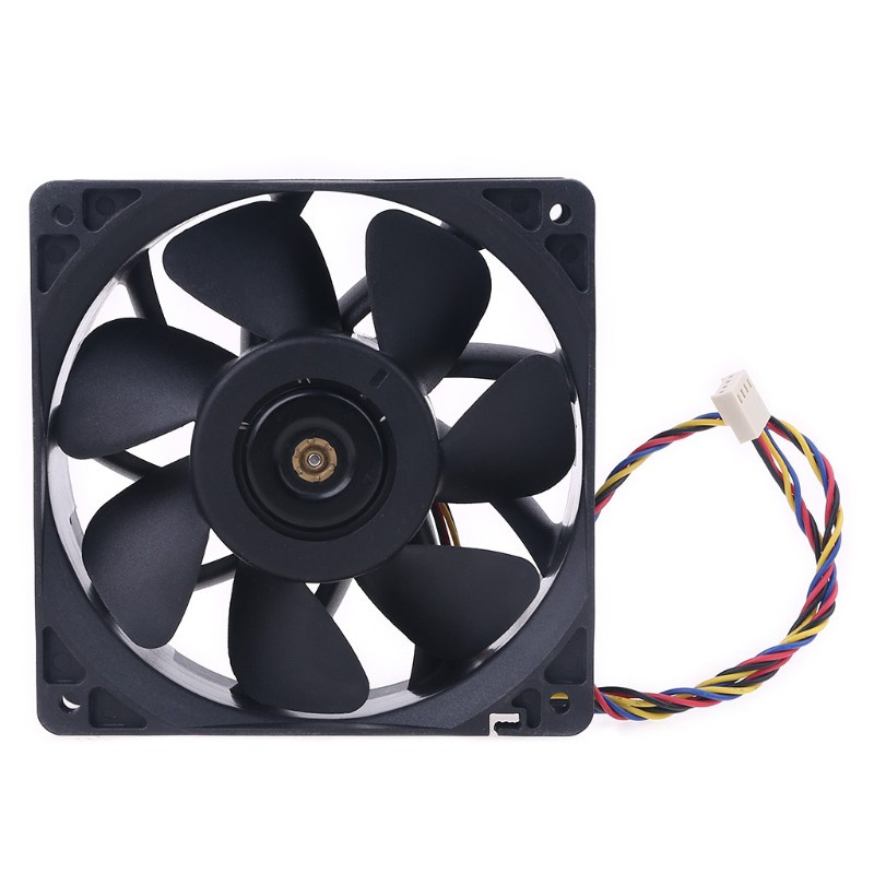 VIVI   For QFR1212GHE QFR1212GHE-PWM 4Pin 12V 2.7A 12038 Server cooling fan 120*120*38mm for Bitcoin Miner