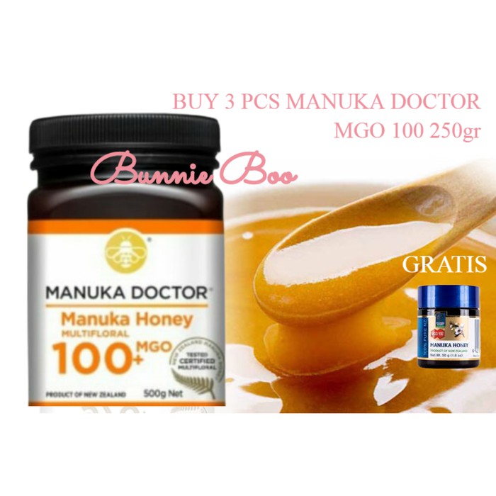 

Madu Manuka Doctor Manuka Honey MGO 100 250GR