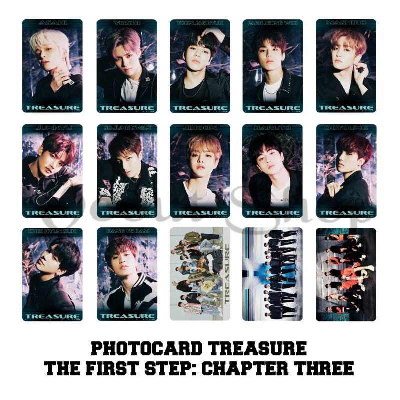 Photocard Treasure The First Step: Chapter Three / Chapter 3 ( MMM )