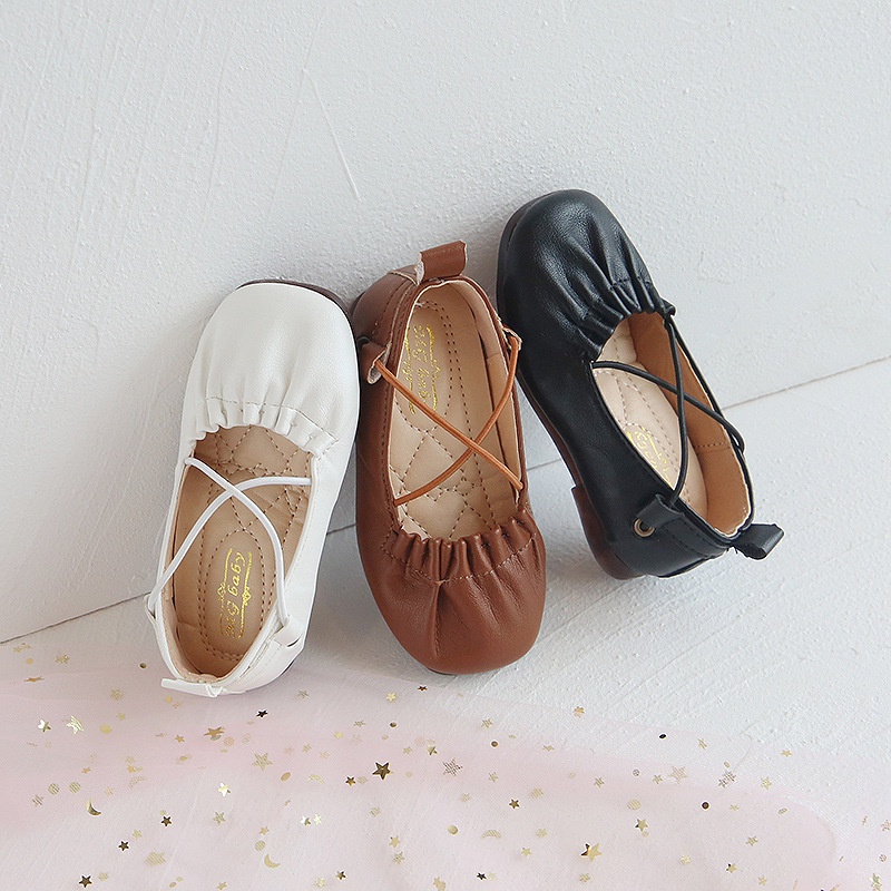 HappyOliver AVERY Flat Shoes sepatu anak perempuan import