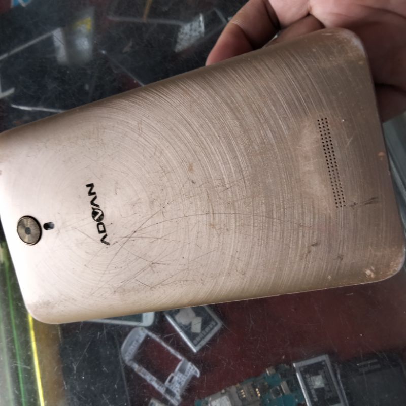 frame, tutup baterai ORI plus tombol2 utuh Advan i7d