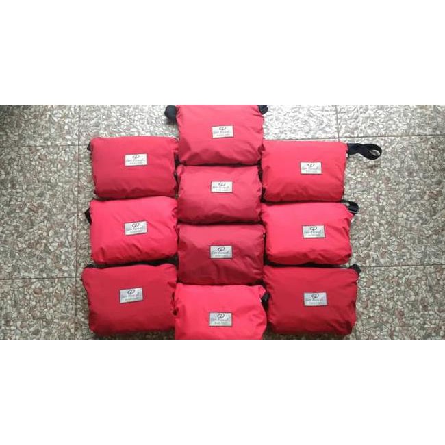 Promo Akhir Tahun Jas Hujan Sun Flower Khusus Warna Merah M L Xl Sunflower Raincoat Kode 378