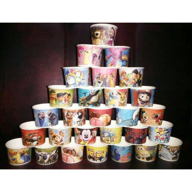 Cup ice / paper cup / cup kertas es cream