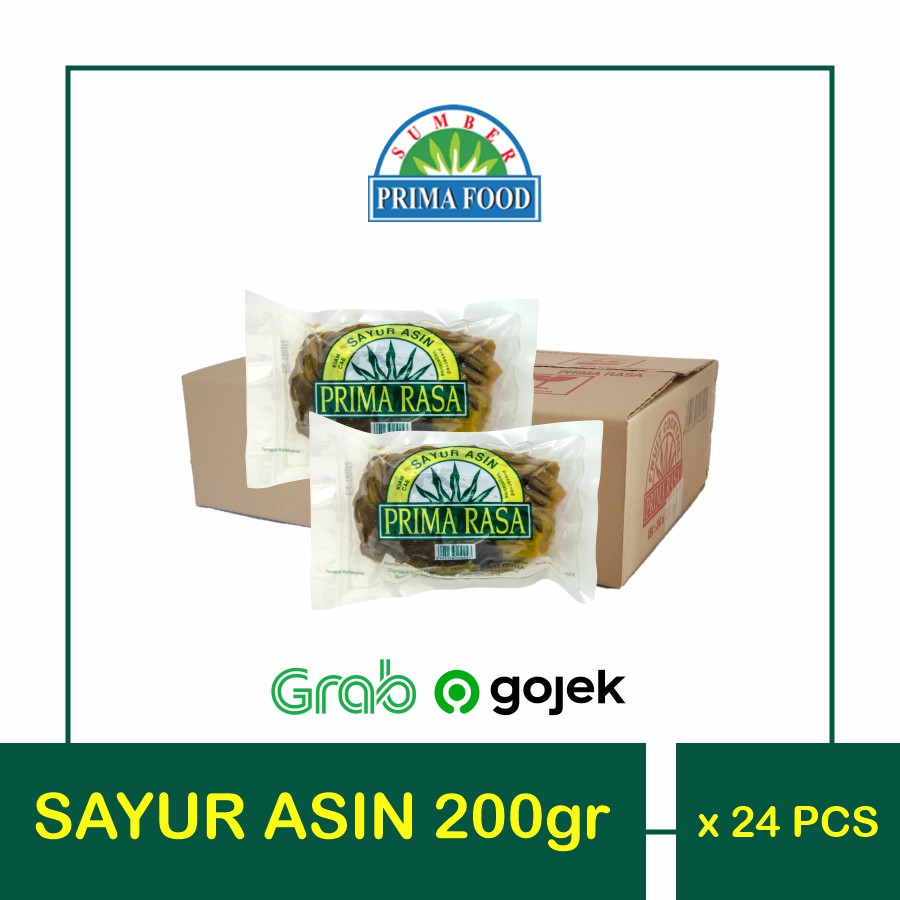 

Sayur Asin 200 gr - 24 pcs (1 karton)