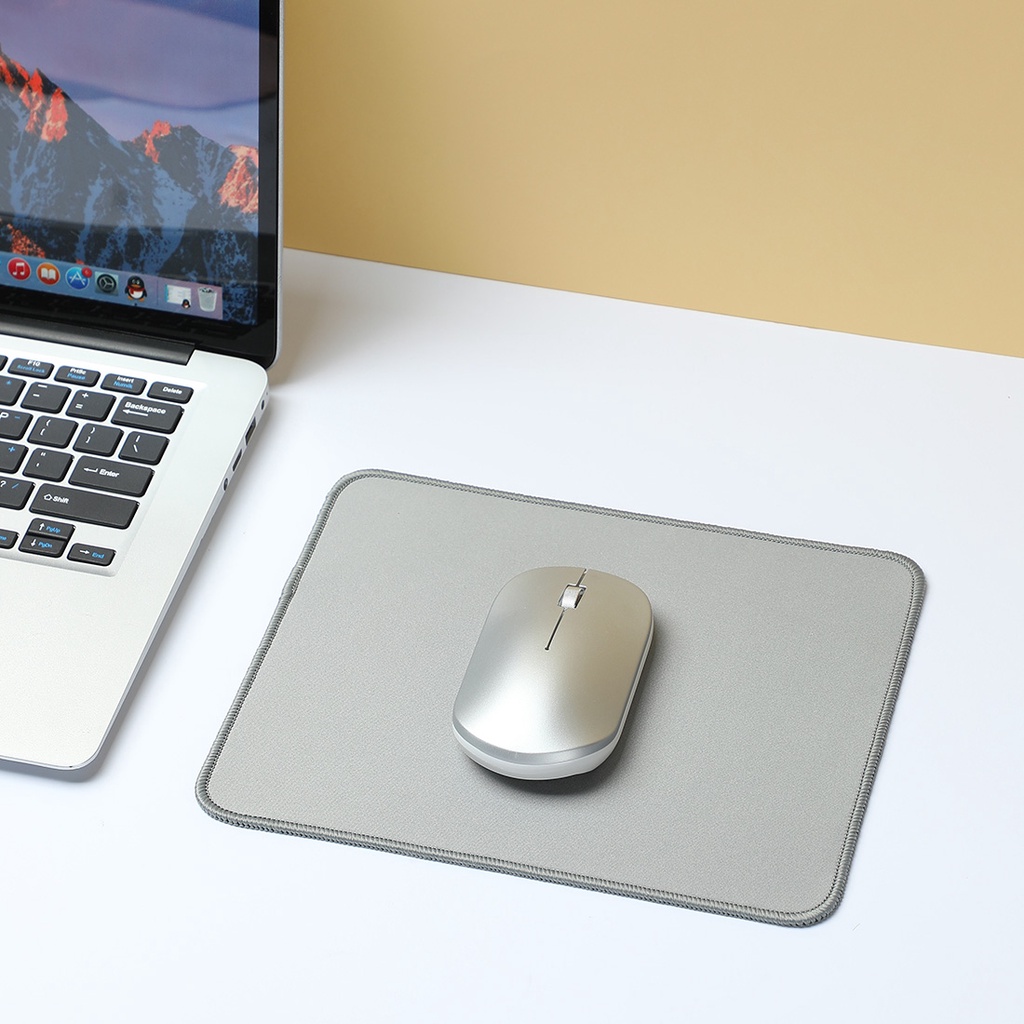 MINISO Mouse Pad Anti Licin Mousepad Nyaman untuk Komputer Laptop Bentuk Bulat Pad Image 7