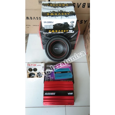 paket audio mobil embassy