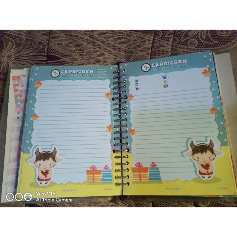 isi binder harvest zodiak langka