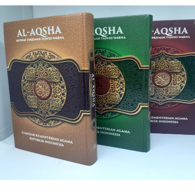 AL QURAN AL AQSHA A4 BESAR TERJEMAH TAJWID WARNA REGULER