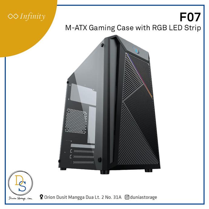 INFINITY F07 Gaming Case + PSU 250W | INF-07