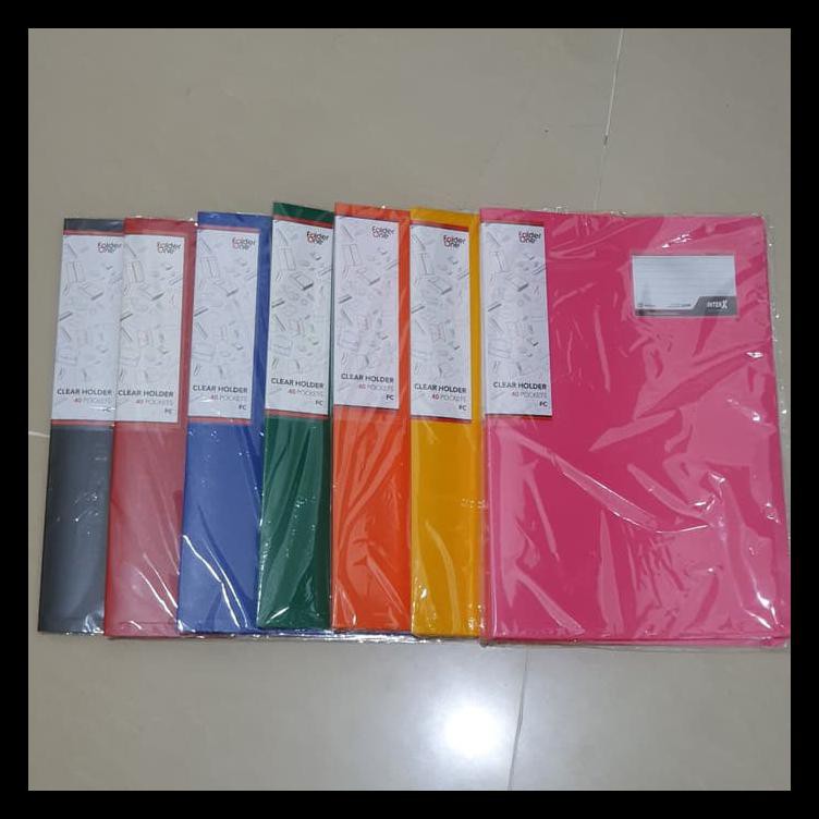 

Clear Holder 40 Lembar Folio / F4 Folder One Free Ongkir
