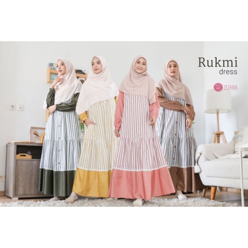 Rukmi Dress by Zizara Gamis remaja  Zizara