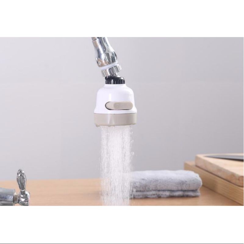 sambungan kran air fleksibel 360 derajat bebas putar mode kepala kran cuci piring