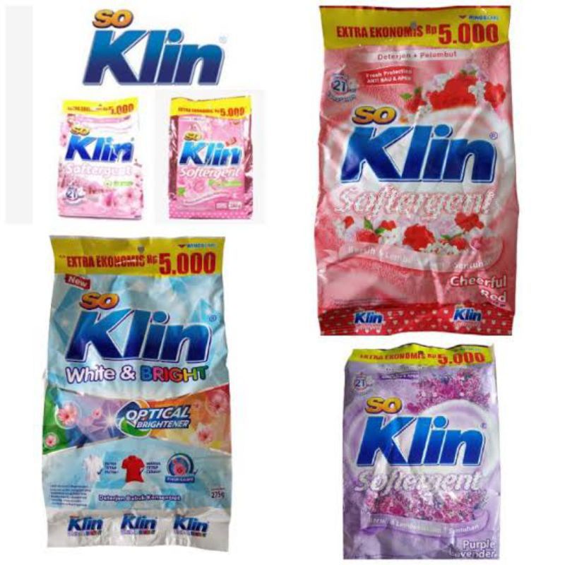 Soklin softergent ori//soklin 5000an//soklin bubuk