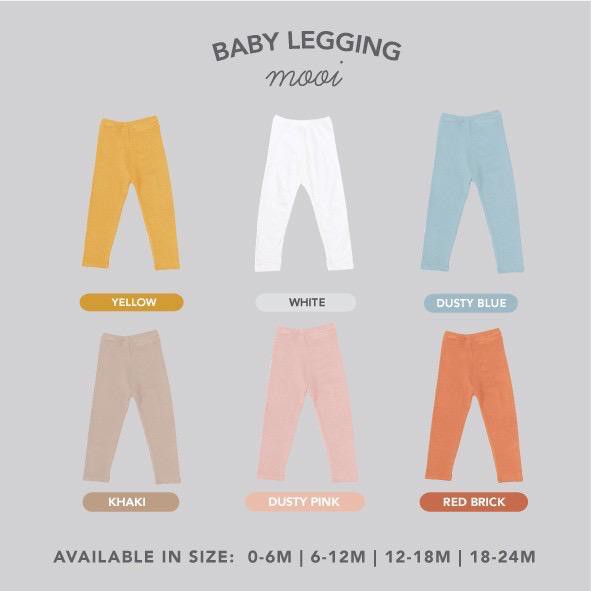 Mooi Baby Legging - Leging bayi/baby legging/leging bayi murah/leging polos