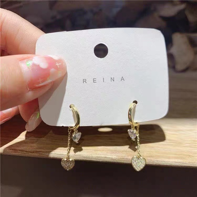 Anting Rumbai Desain Gemini Unik Bahan s925 Silver 2022 Untuk Anak Perempuan