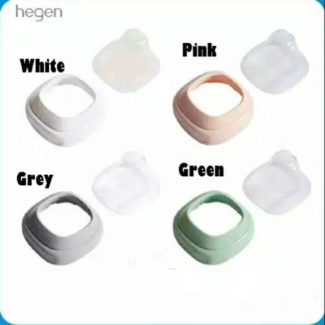 Hegen Collar Plus Transparent Cover / Leher Tutup Botol Hegen dan Penutup