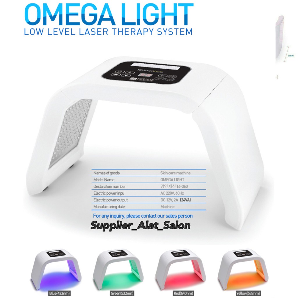 Omelon Omega LED Light Therapy PDT Photodynamic Therapy