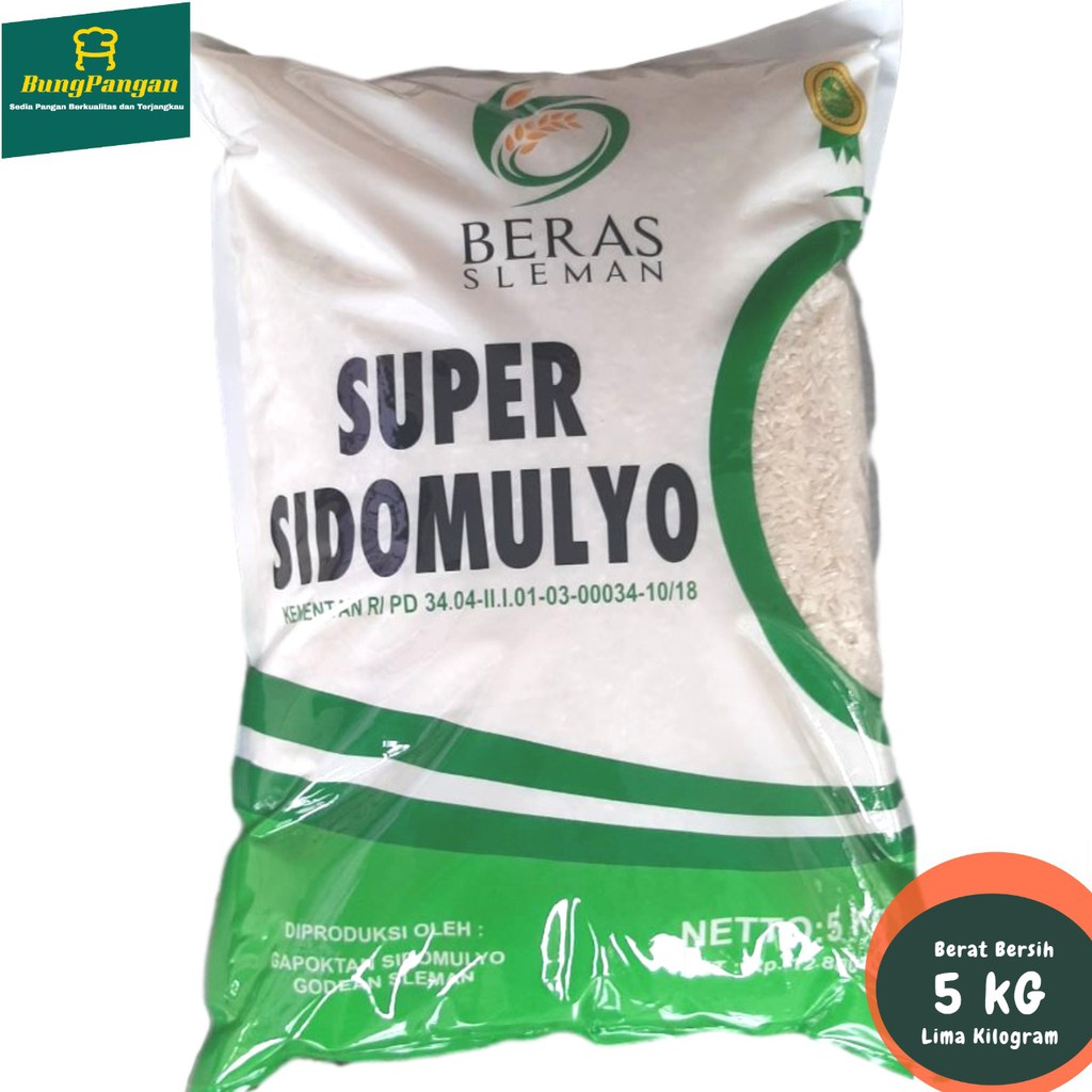 

5Kg Beras Premium Super Sidomulyo Sleman