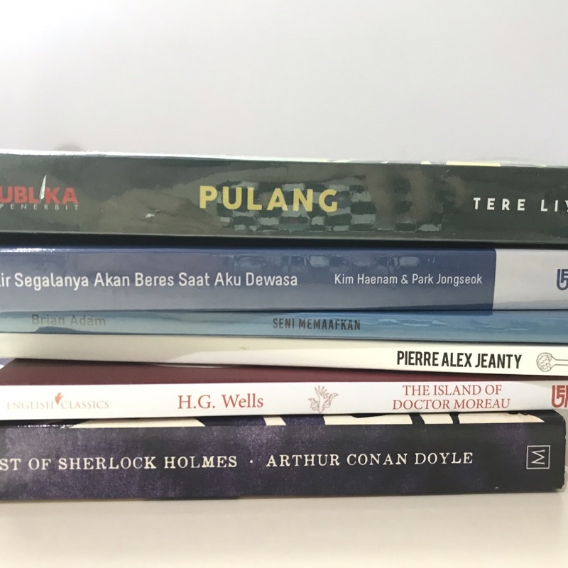 PRELOVED BUKU (100% ORI): love for imperfect things/tere liye/pachinko/english books