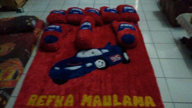 (alas Bintik)karpet Bulu/karpet Rasfur