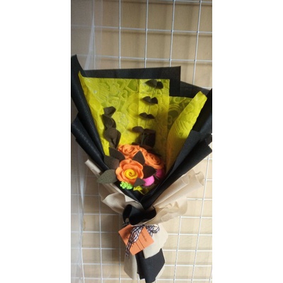 Buket bunga nikah.Buket bunga wisuda.Buket bunga flanel.Buket bunga flanel wisuda.Buket bunga flanel