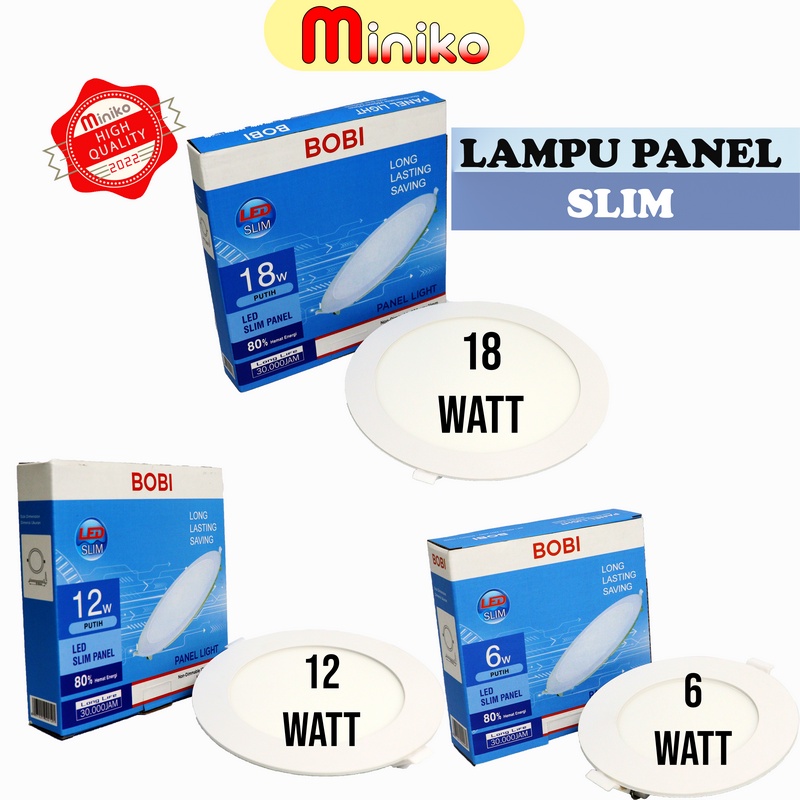 Lampu LED Slim Panel - Lampu LED murah - Miniko