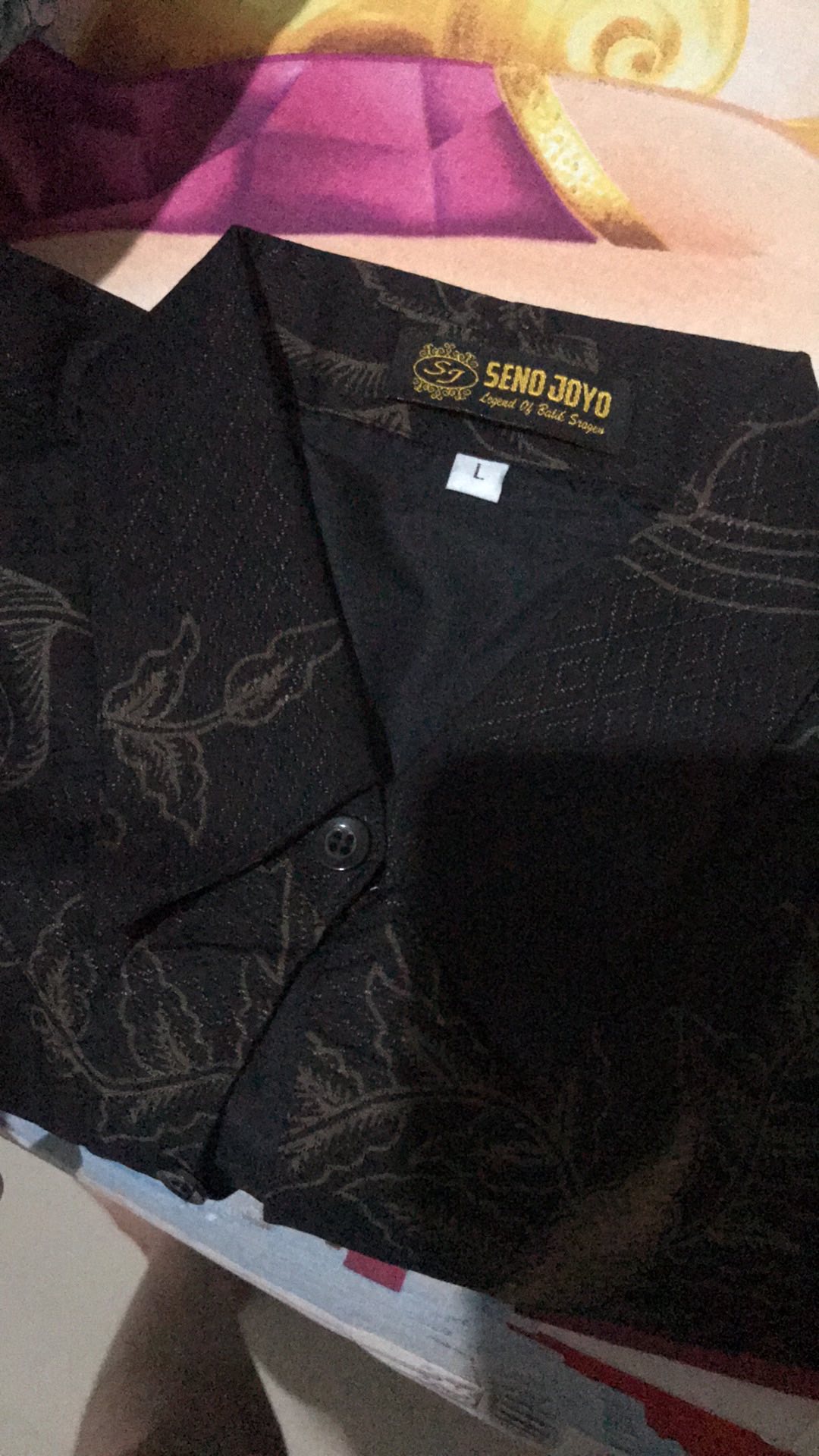 Kemeja Batik Dobby Peksi Pendek