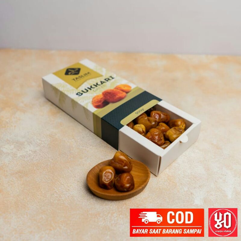 

KURMA SUKKARI 500gr / SUKARI KURMA TASLIM / KURMA NABI