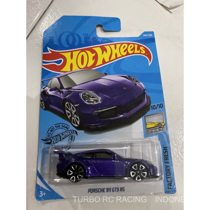 HOTWHEELS MATTEL PORSCHE 911GT3 RS