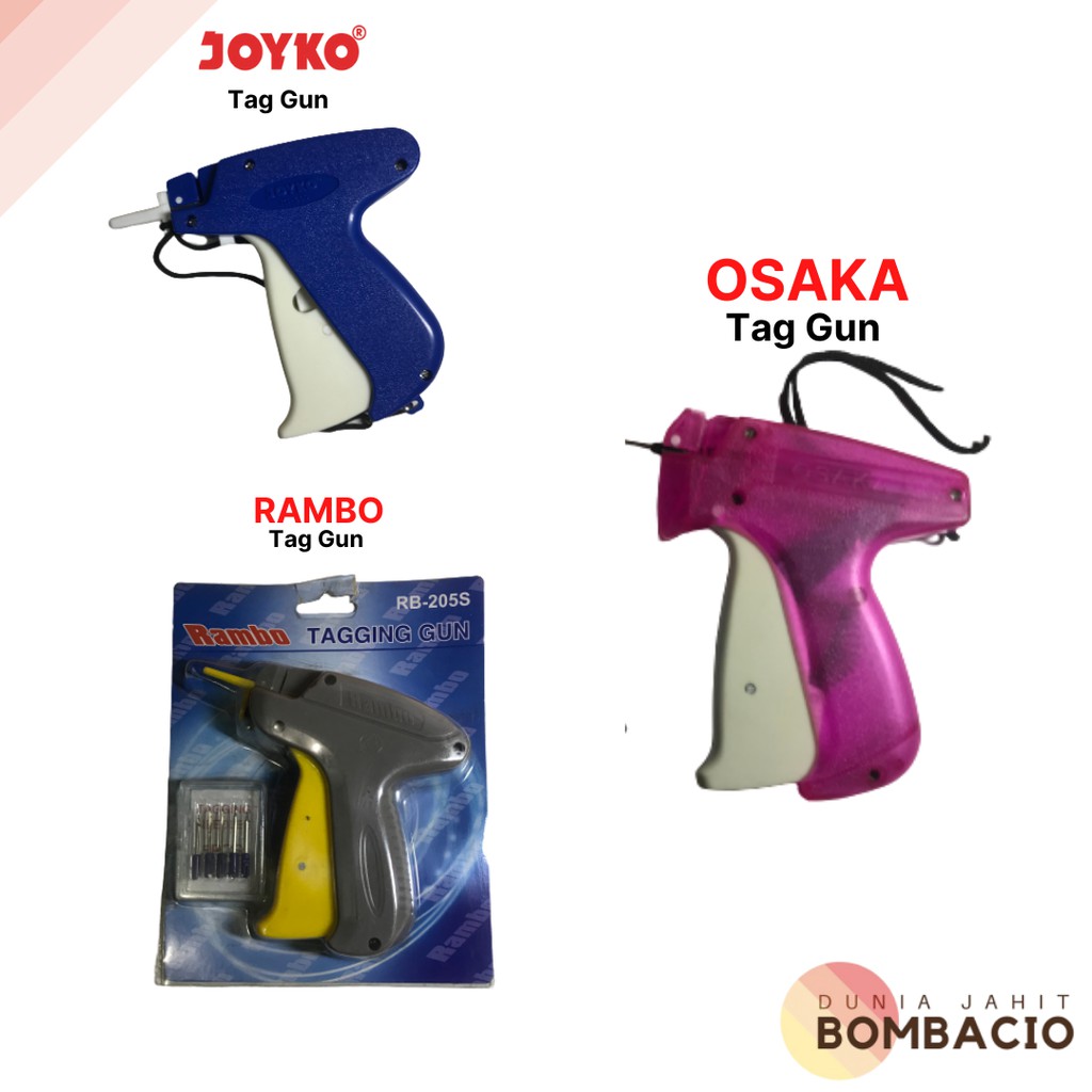 

TEMBAKAN LABEL TAG GUN MERK JOYKO / OSAKA / RAMBO