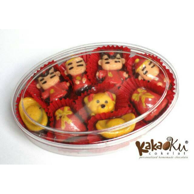 

Cokelat Praline Imlek kemasan toples