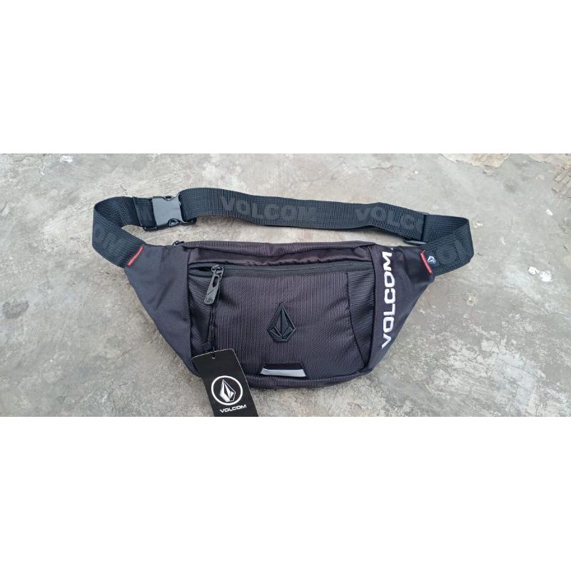 Tas slempang VOLCOM, tas sleempang kece, tas slingbag pria, tas volcom original