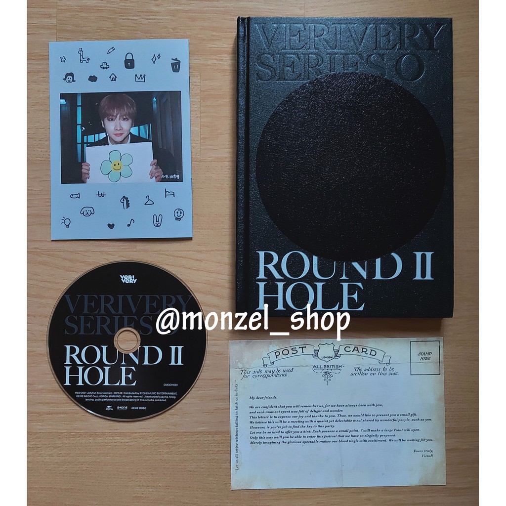 VERIVERY - SERIES O [ROUND 2: HOLE] Album Only + folded poster LOCK ver