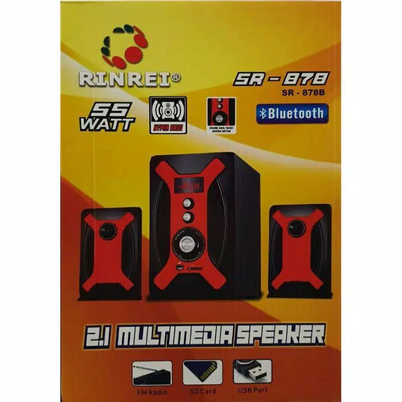 SPEAKER MULTIMEDIA RINREI 878 B