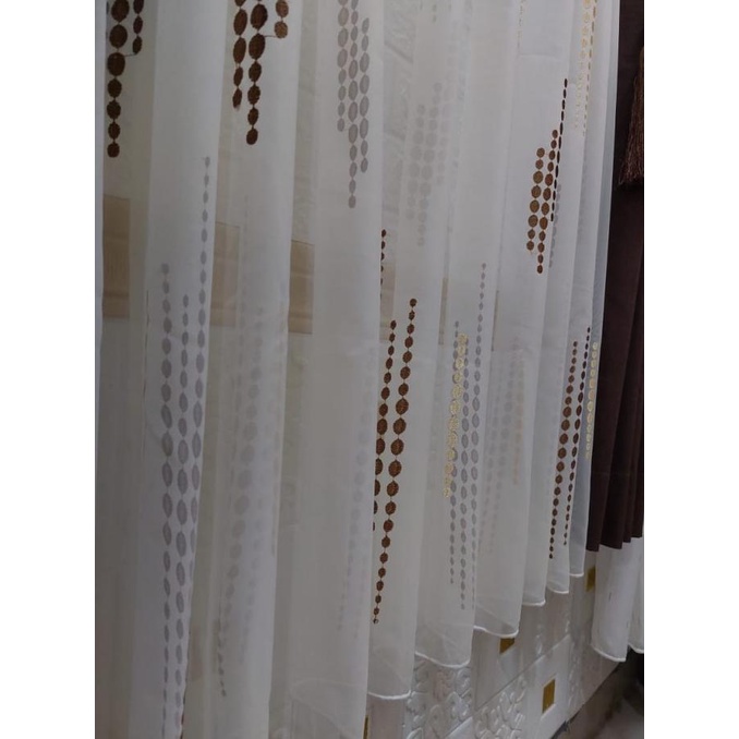 Vitrase gorden high quality import tebal,cantik,Murah