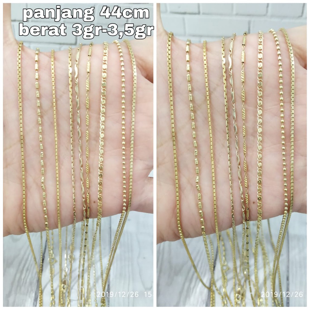 KALUNG MOTIF PERAK ASLI S925 CC749 (RANDOM) INFO TERLEBIH DAHULU STOK YANG MASIH ADA.