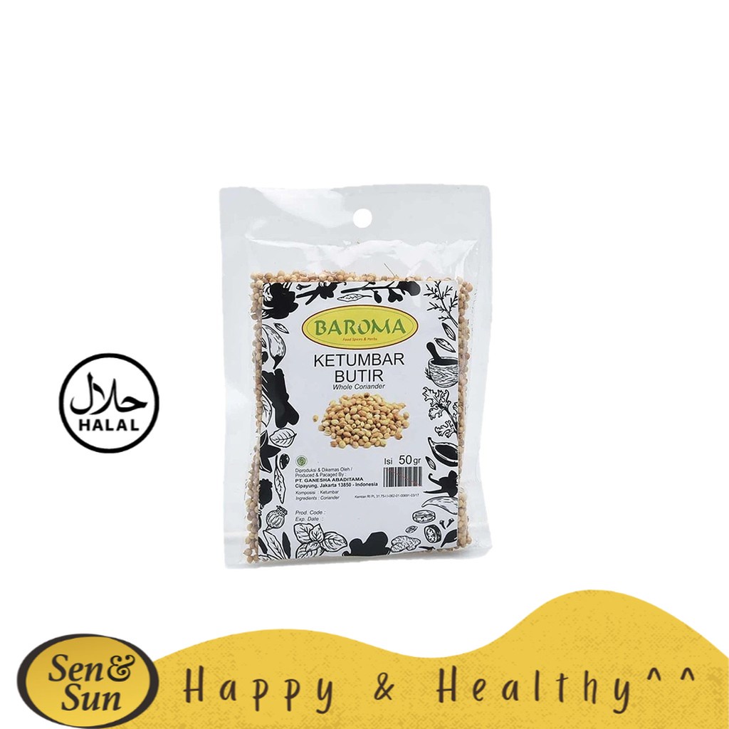 

Sen&Sun Refill Ketumbar Bulat 50 gr