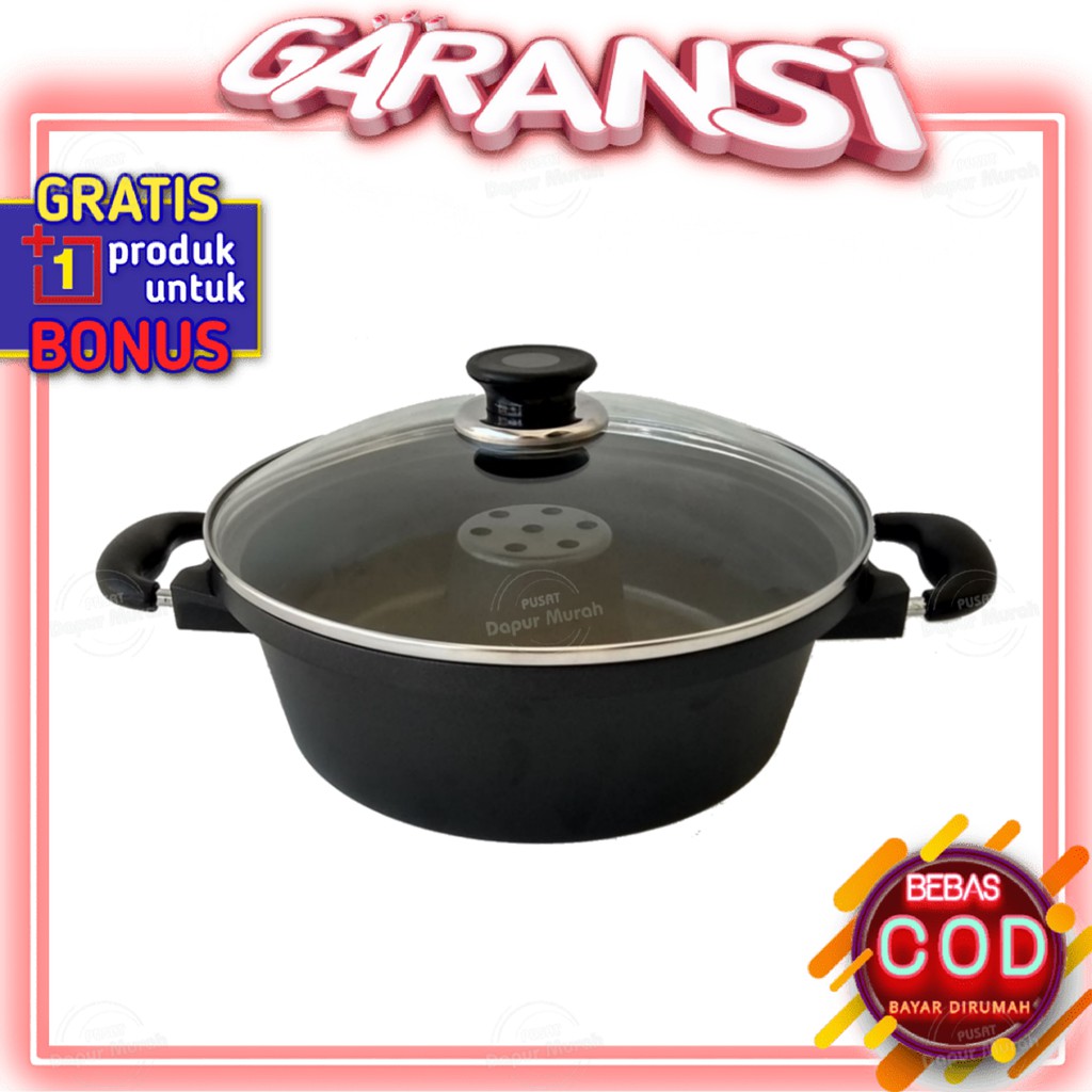 Cetakan Kue Bolu Kukus Baking Pan 28 Cm NUPON Serbaguna Teflon Anti Lengket