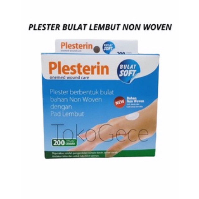 plester bulat soft non woven / Plester Bulat Lembut