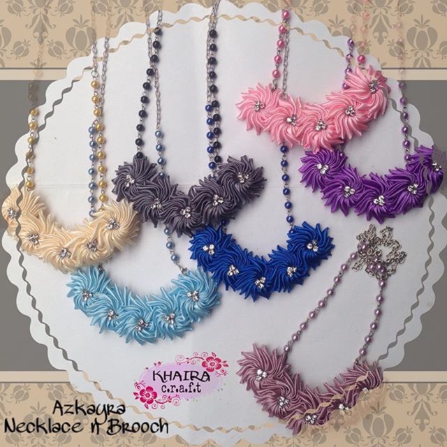 Azkayra necklace n brooch