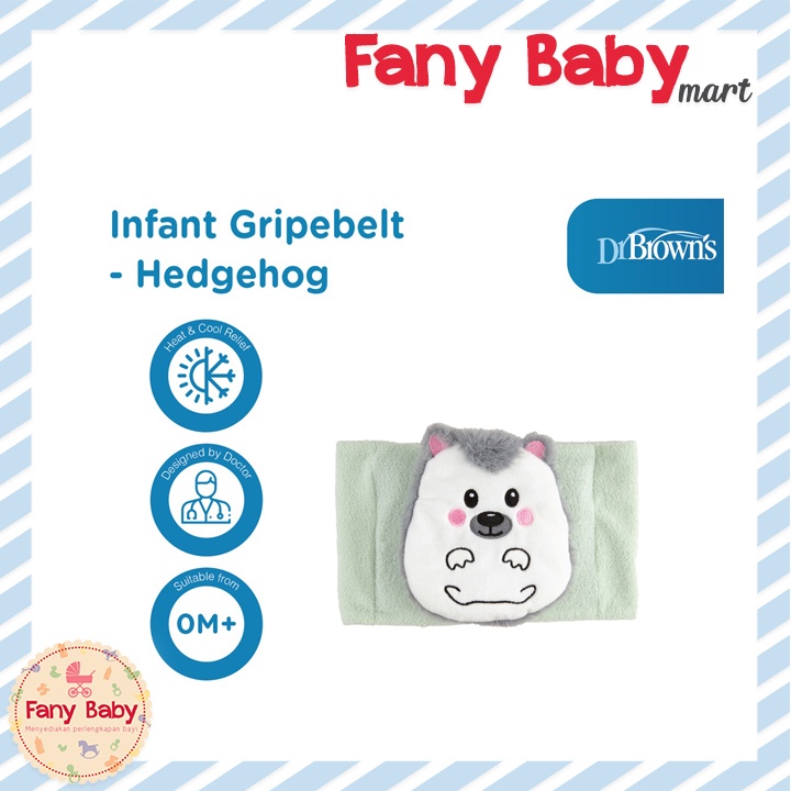 DR BROWNS INFANT GRIPEBELT HEDGEHOG