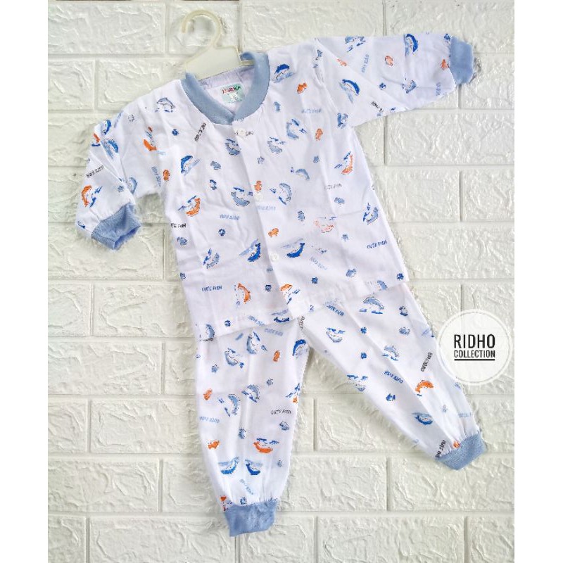 SETELAN BAJU BAYI PANJANG PIYAMA BAYI KUZUKA