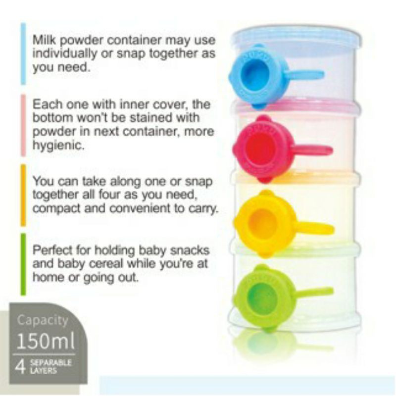 PUKU Baby Milk Powder Container (tempat susu bubuk)