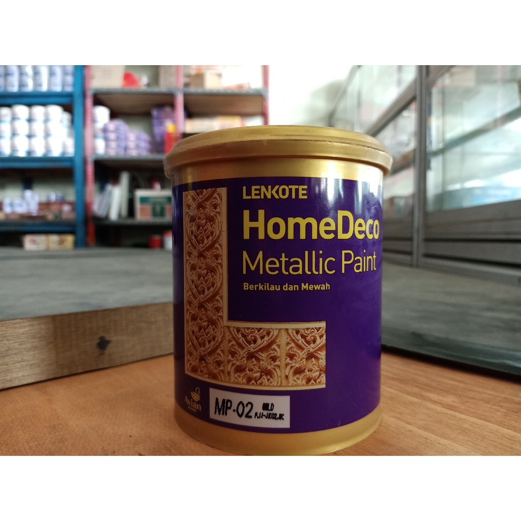 

Cat Besi kayu Home Deco Metallic 0,75 by Avian